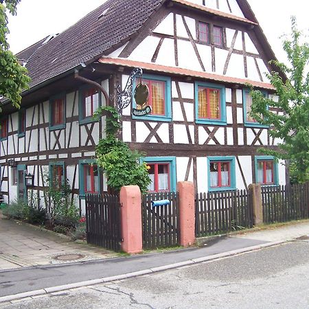 Pension Zur Sonne Wittenweier Шванау Экстерьер фото