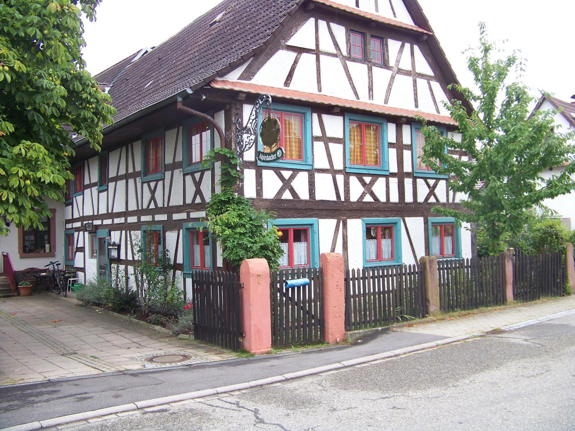 Pension Zur Sonne Wittenweier Шванау Экстерьер фото